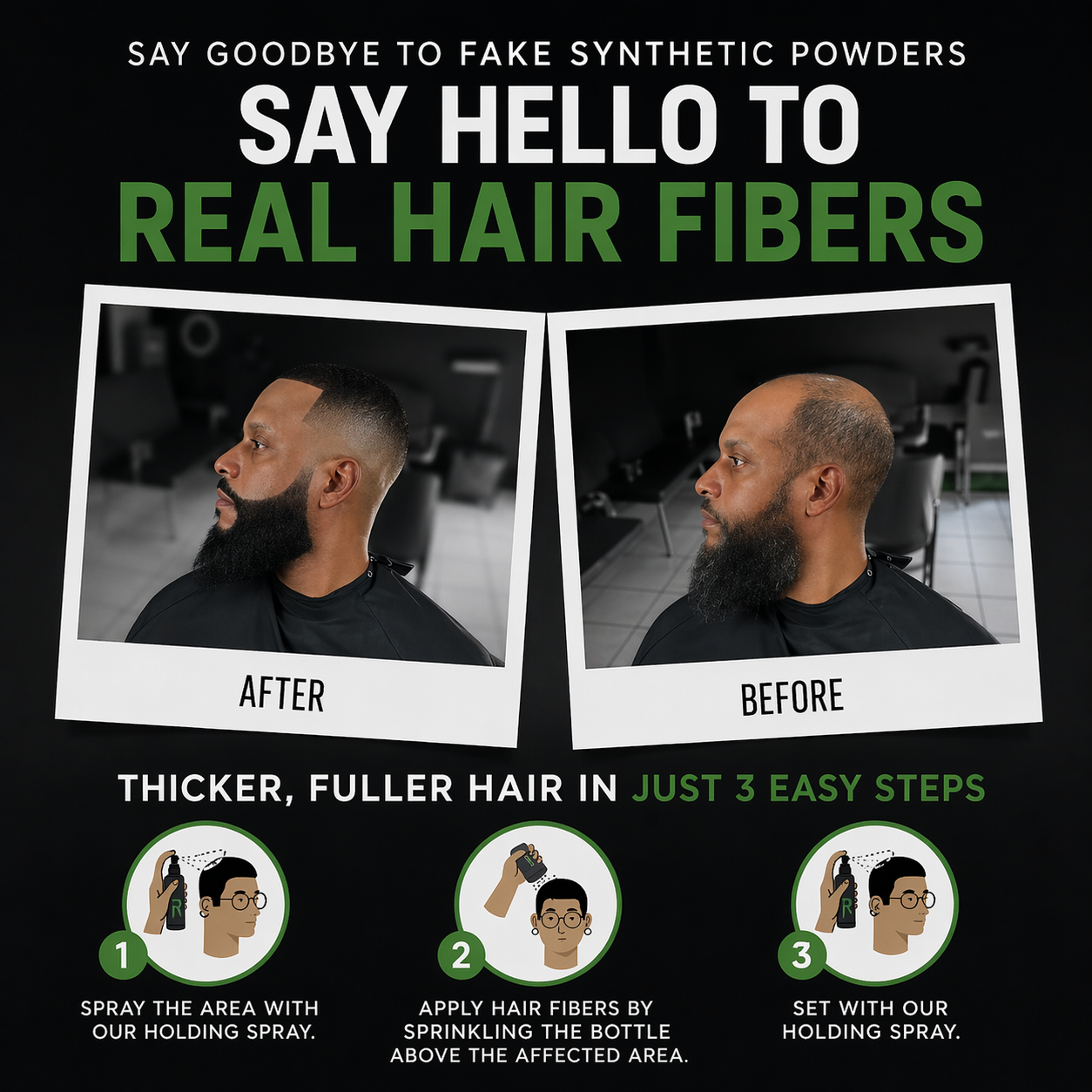 Rootd™ Hair Fiber Method - Full Kit